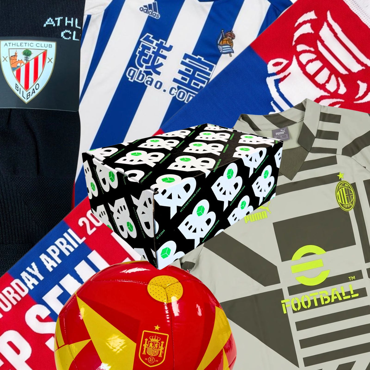 Men's Ultimate Mystery Football Box (5 Items)