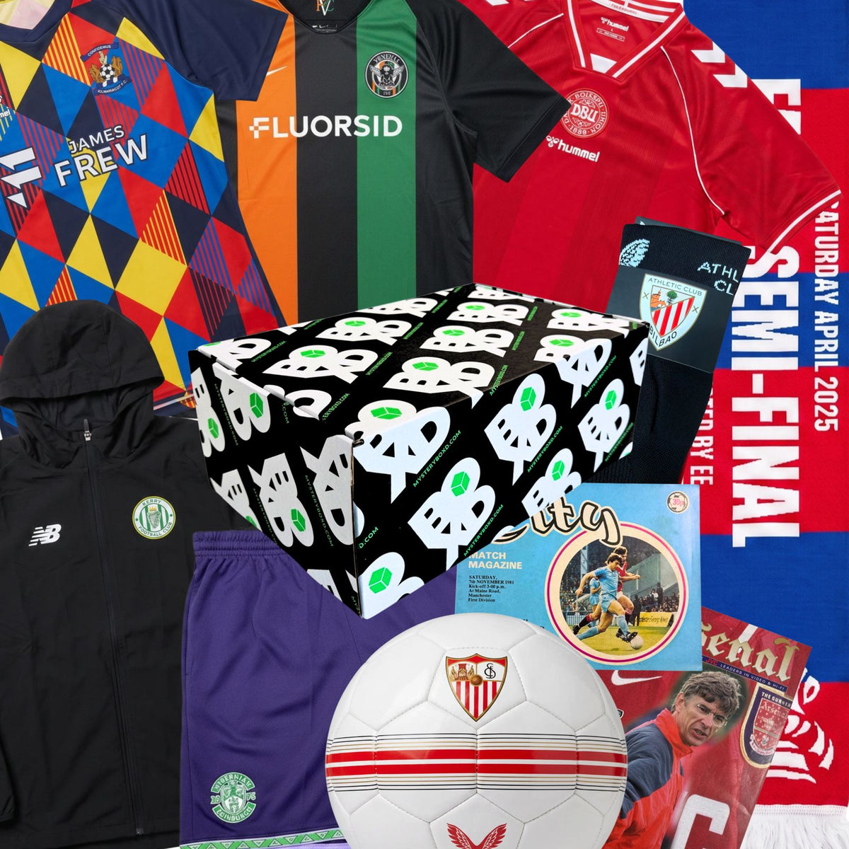 Kid's Football Mystery Gift Plus Box