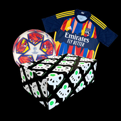 Kid's Football Shirt & Ball Bundle Mystery Box