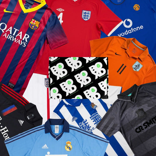 Kid's Retro Football Shirt Mystery Box