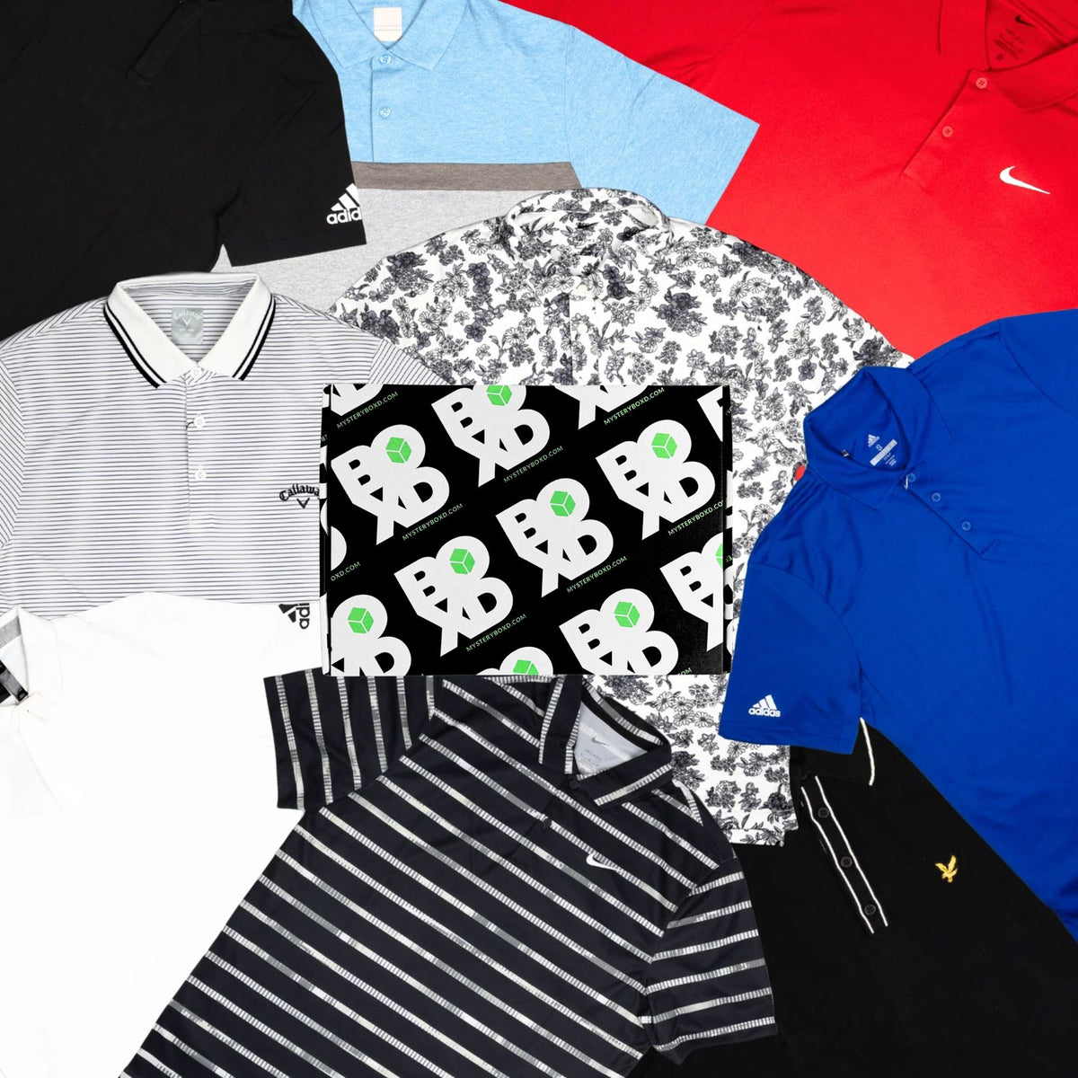 Men's Golf Polo Shirt Mystery Box