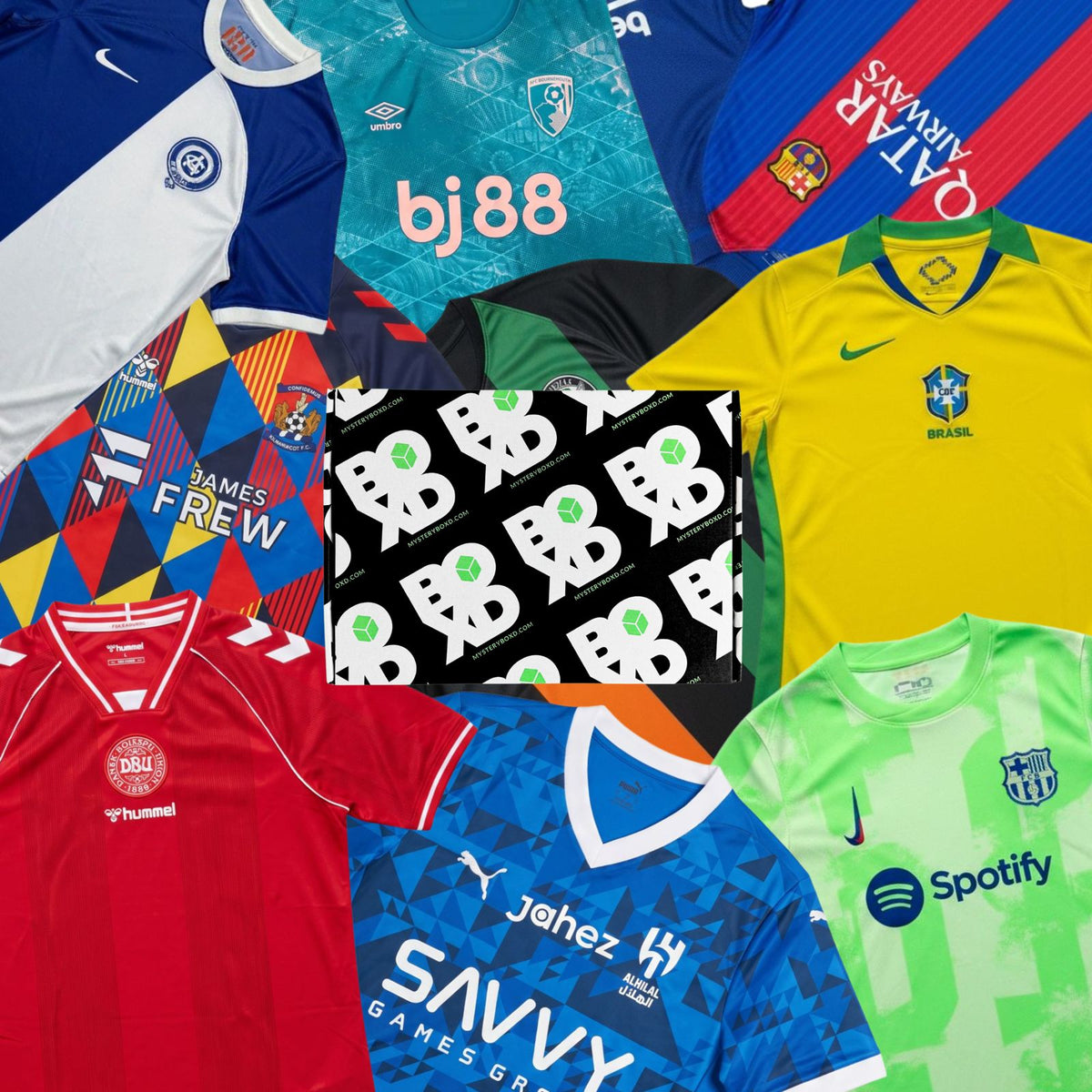 Kid's Football Shirt Mystery Box