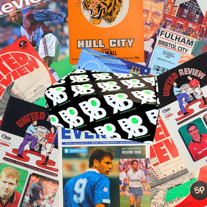 Retro Football Programmes 50-Pack Bulk Mystery Box