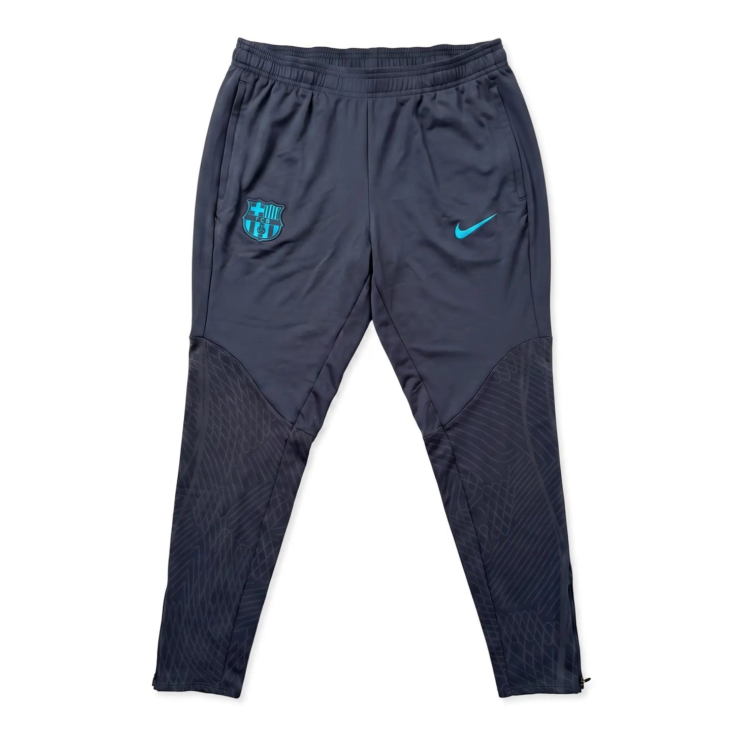 Barcelona 2023/24 Strike Navy Training Pants - Front