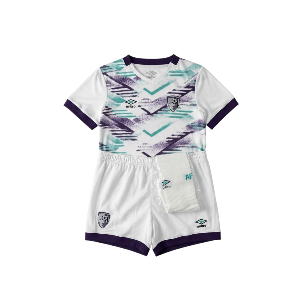 AFC Bournemouth 2024/25 Away Infant Kit - Front