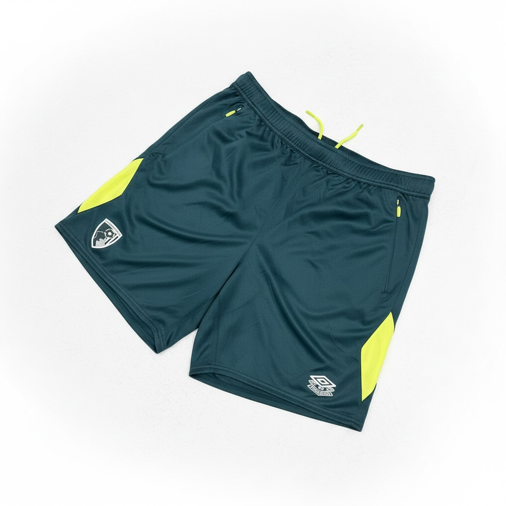 AFC Bournemouth 2024/25 Teal Training Shorts - detail