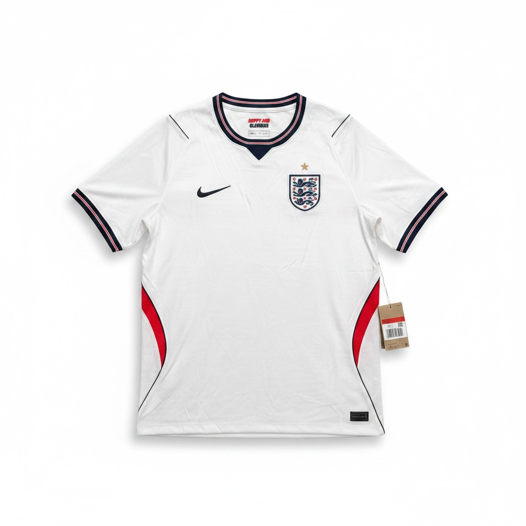 England 2026 Home Shirt Front