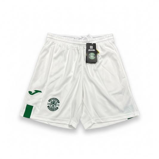 Hibernian 2024/25 Home Shorts front