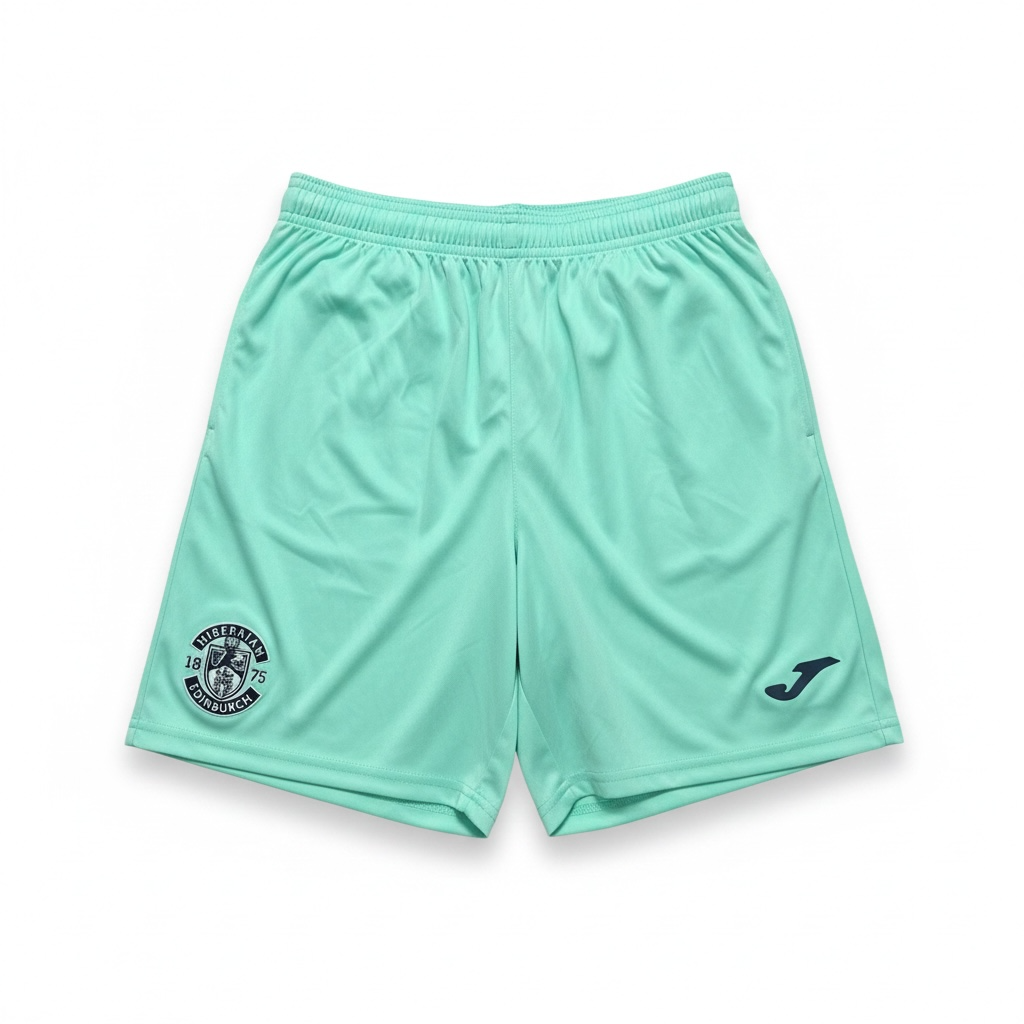 Hibernian 2022/23 Training Shorts - Front