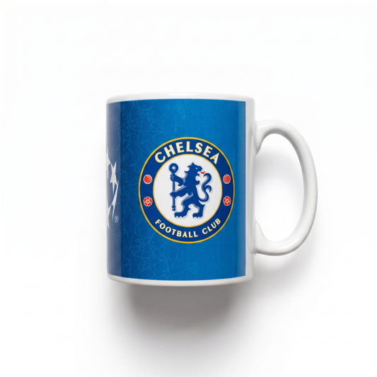 Chelsea UEFA Women's Champions League Mug - Chelsea crest side