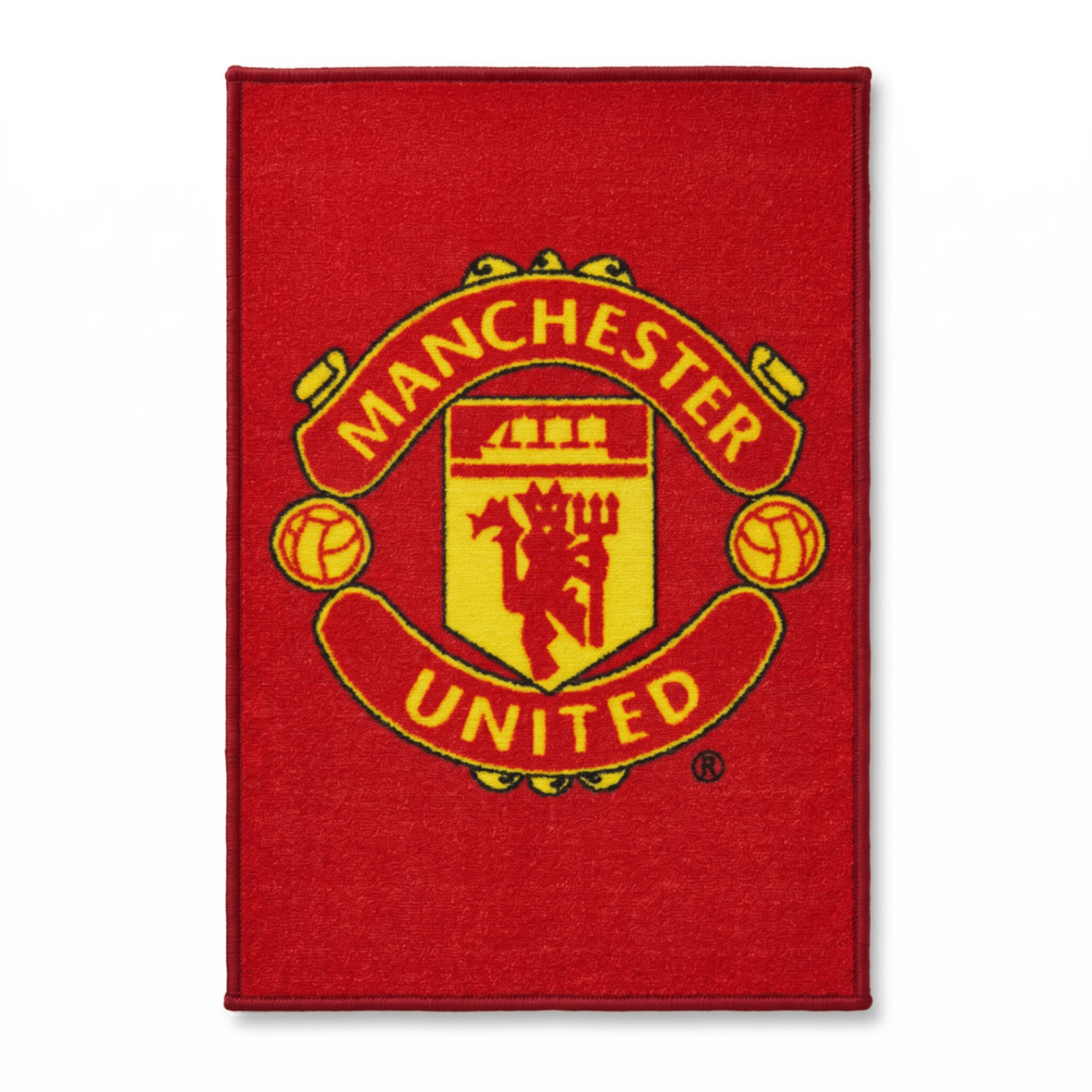 Manchester United Crest Rug front