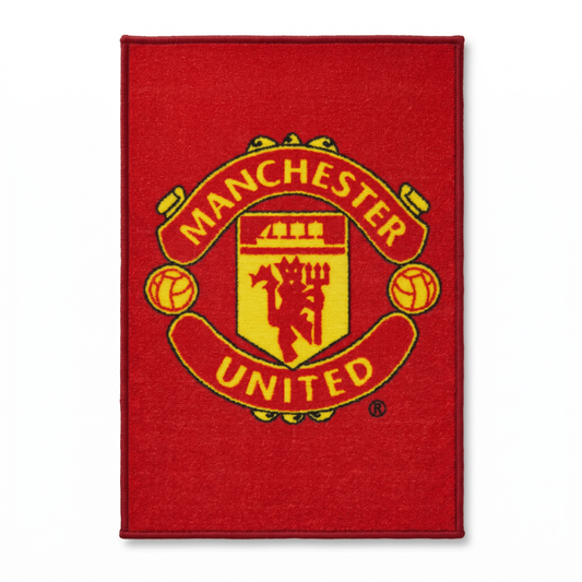 Manchester United Crest Rug front