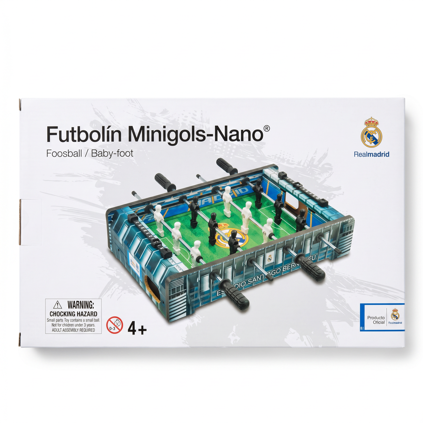 Real Madrid Table Football Game - front of box