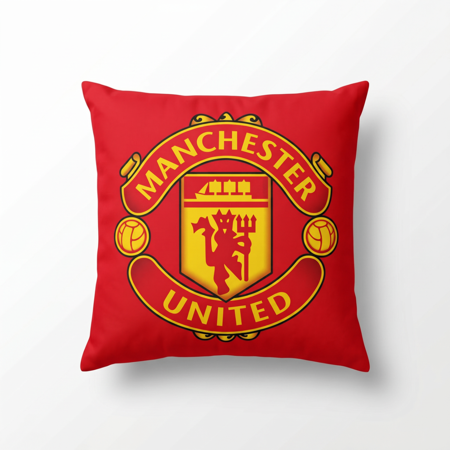 Manchester United Crest Cushion front