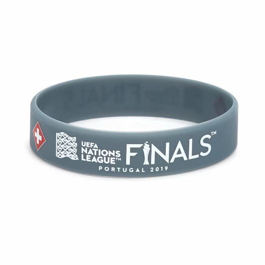 Switzerland UEFA Nations League Finals 2019 Silicone Wristband - front