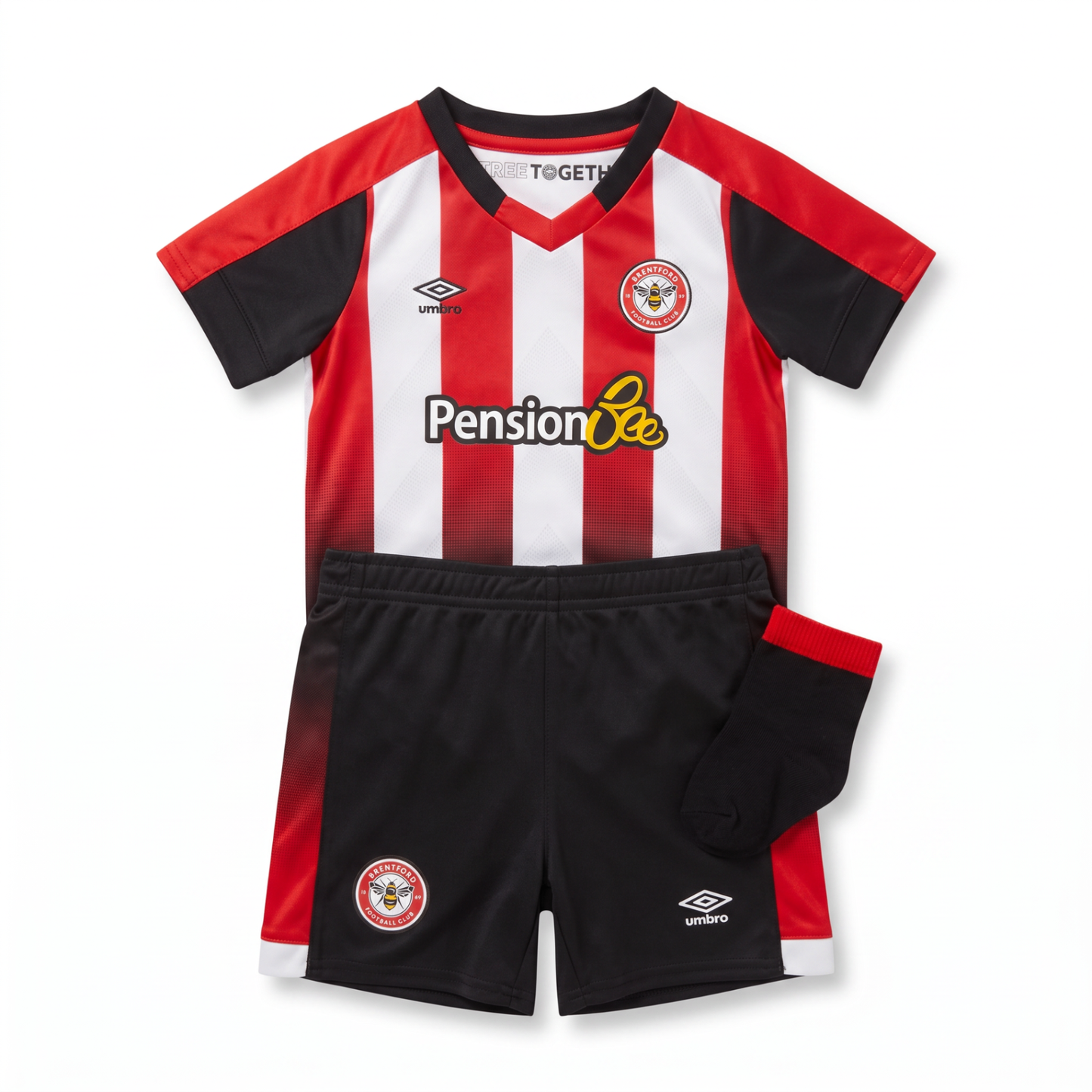 Brentford 2024/25 Home Infant Kit - Front