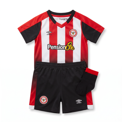 Brentford 2024/25 Home Infant Kit - Front