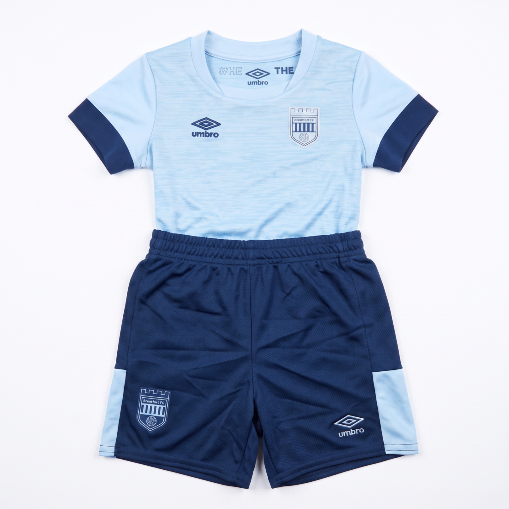 Brentford 2022/23 Away Infant Kit front