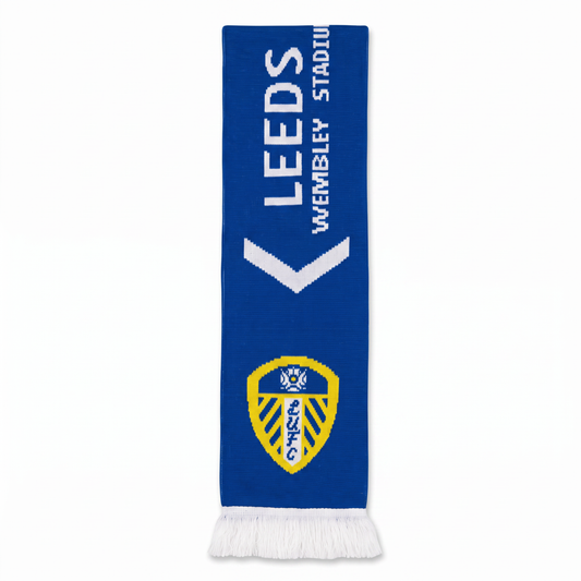 Leeds United 2024 Play Off Final Scarf front