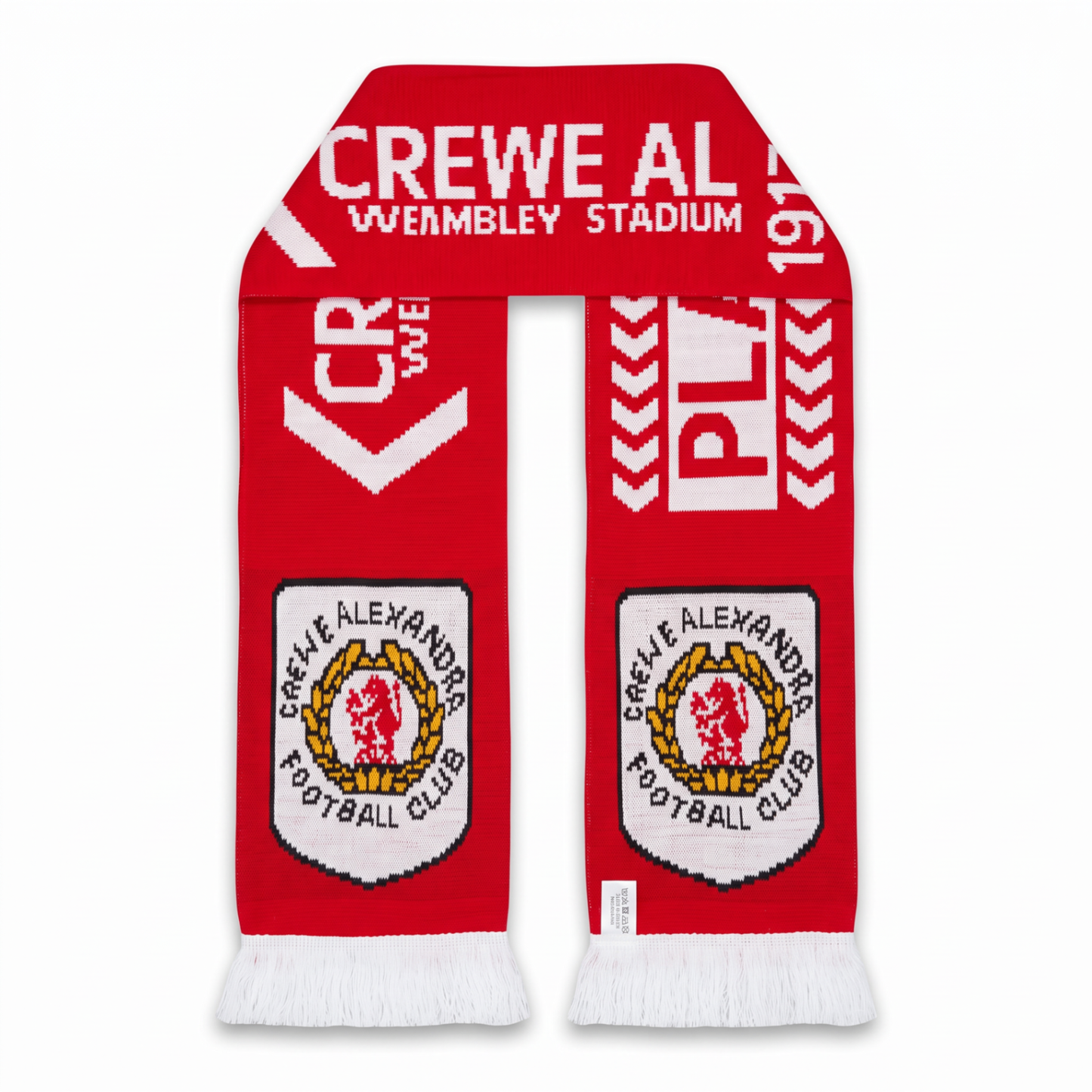 Crewe Alexandra 2024 Play Off Final scarf