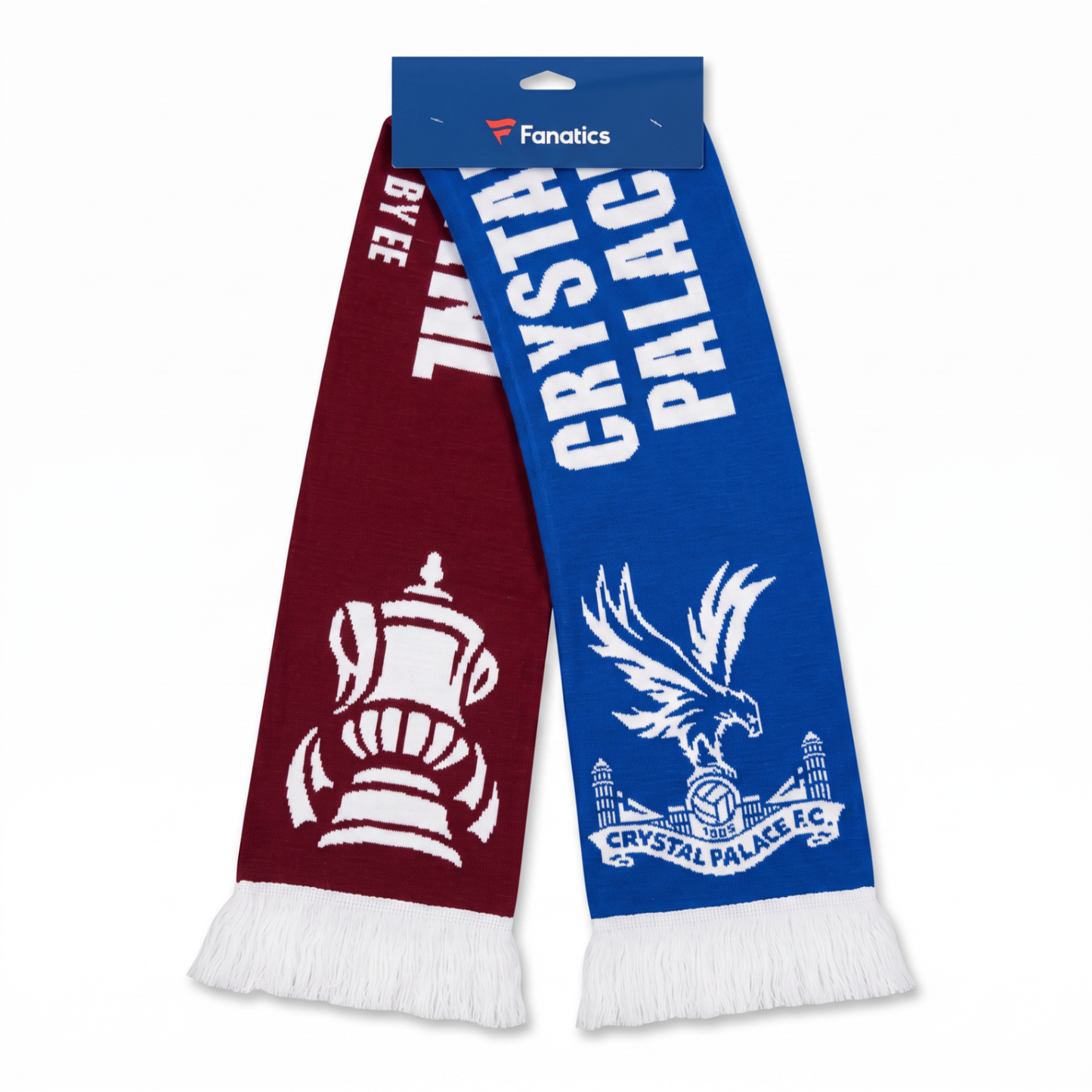 Aston Villa vs Crystal Palace FA Cup Semi-Final scarf - Palace side