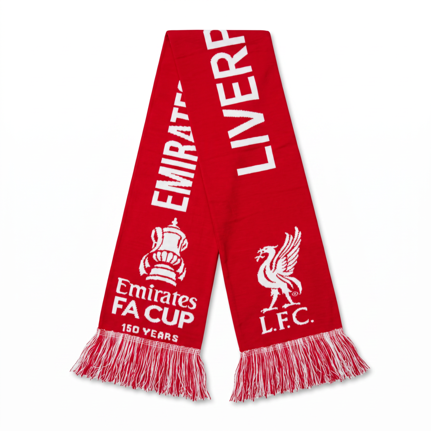 Liverpool 2025 Emirates FA Cup Semi-Final scarf