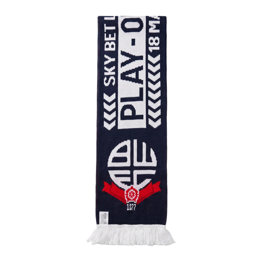 Bolton Wanderers 2024 Play Off Final Scarf front