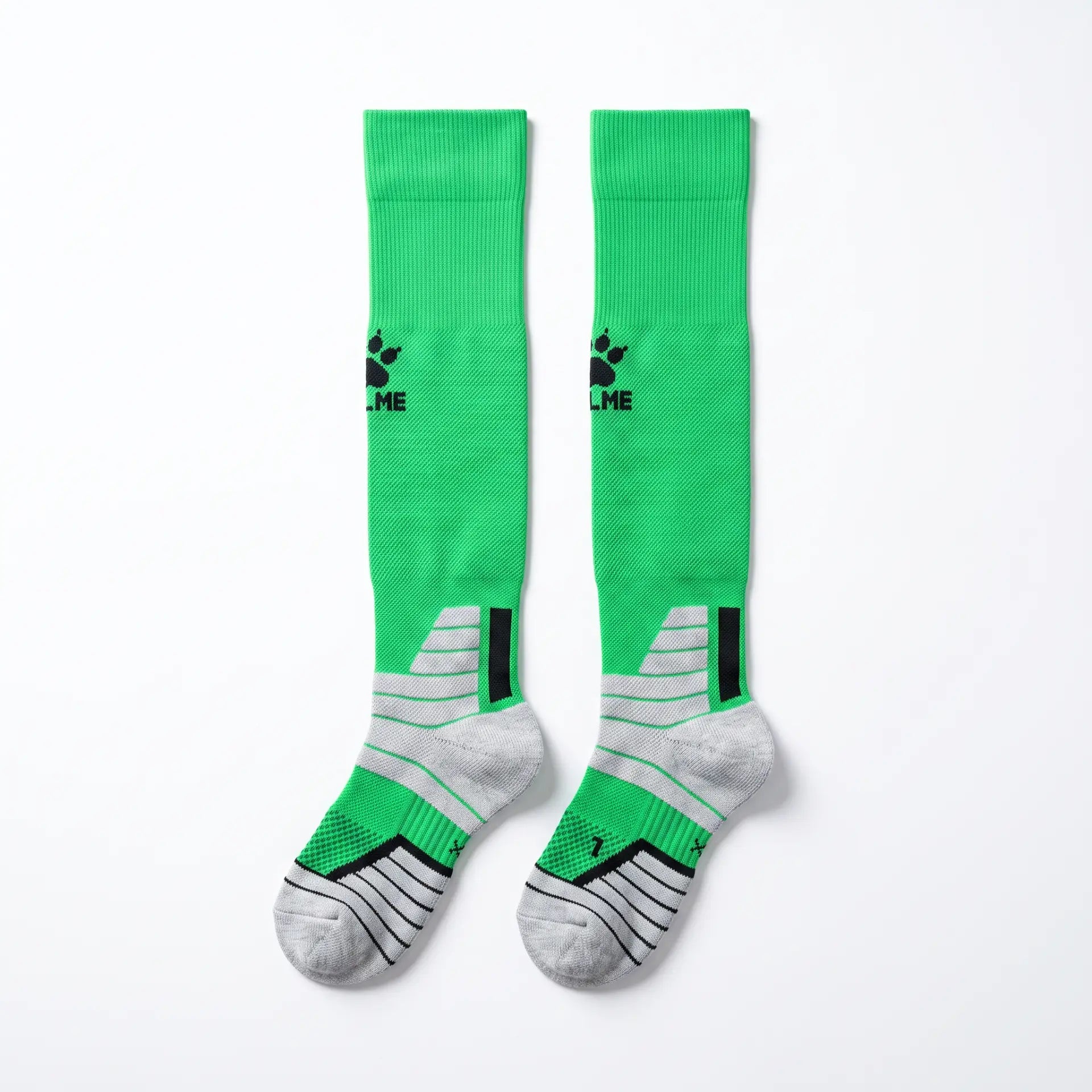 Watford 2024/25 green goalkeeper socks front