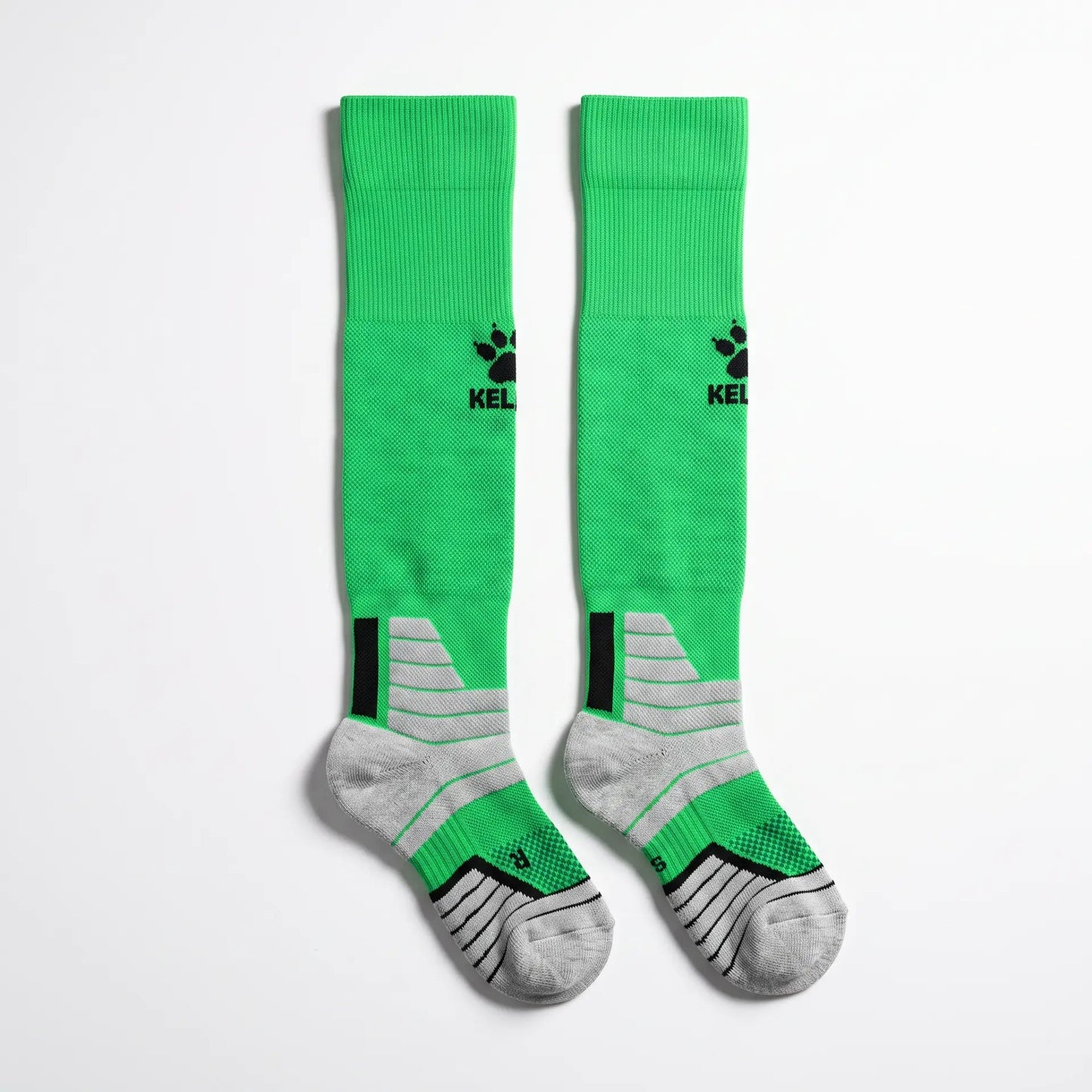 Watford 2024/25 green goalkeeper socks detail