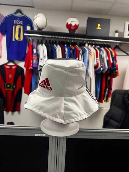 Upcycled AC Milan Football Shirt Bucket Hat - Reversible