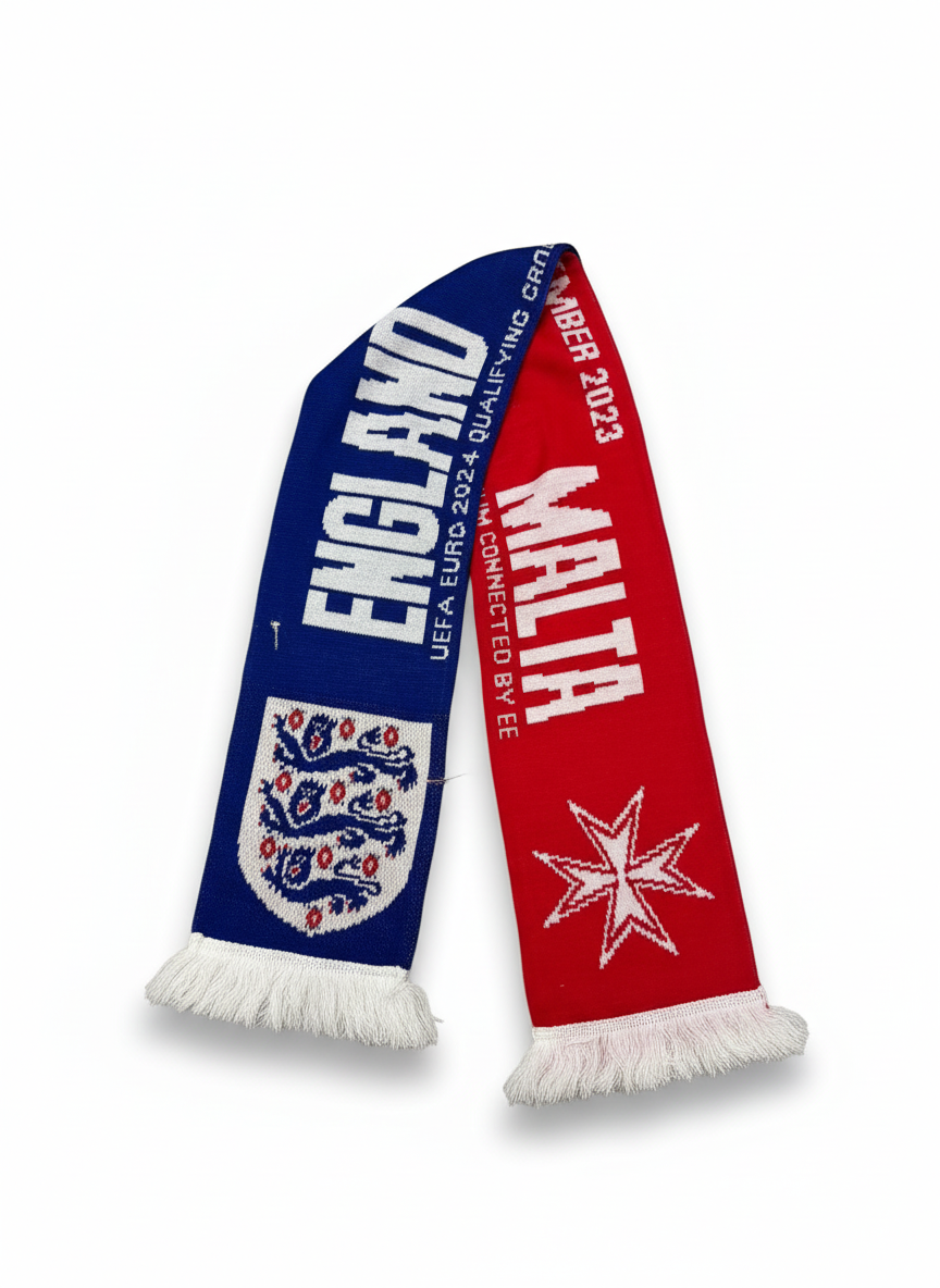 England & Malta 2023 Scarf