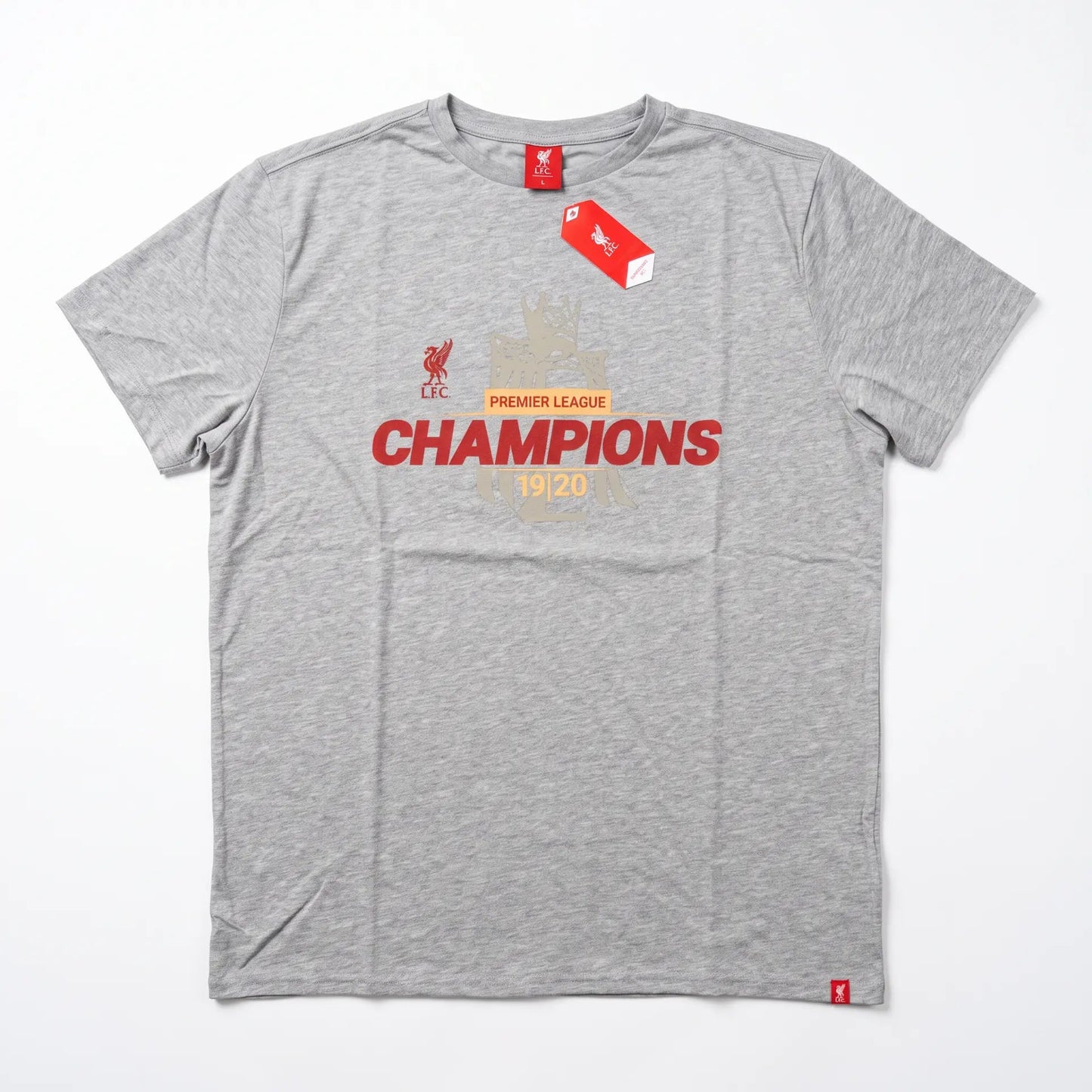 Liverpool 2019/20 Premier League Champions T-Shirt front