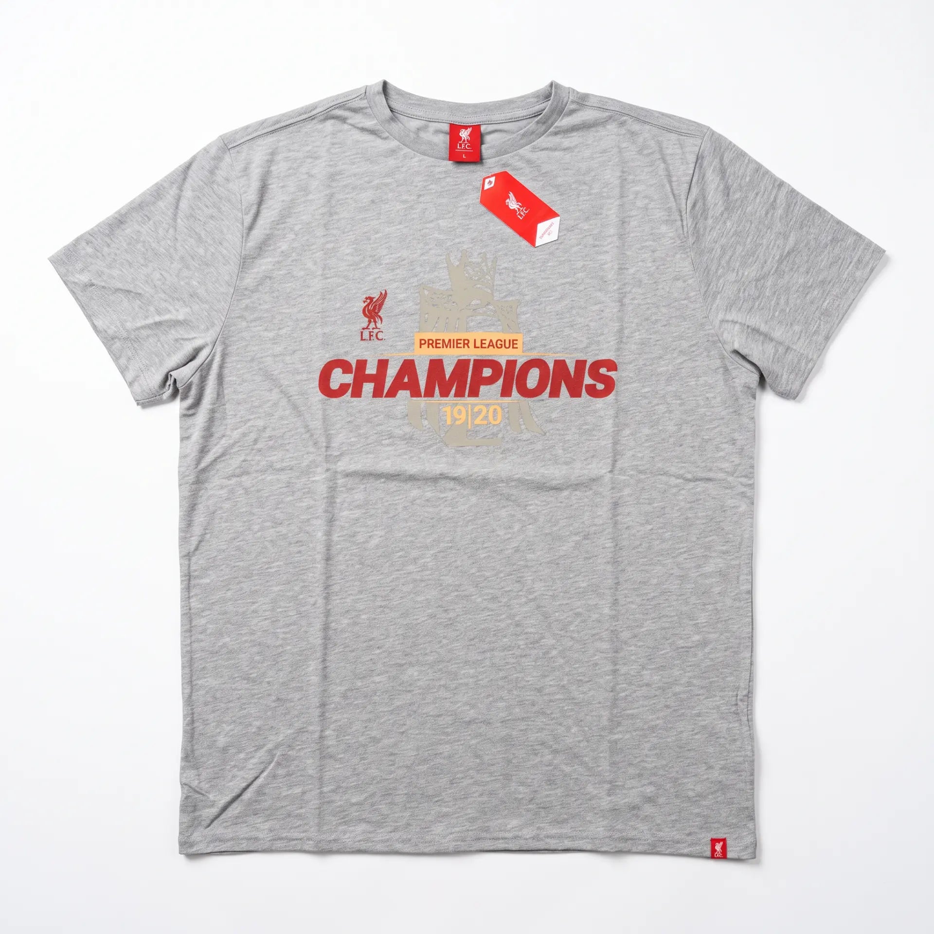 Liverpool 2019/20 Premier League Champions T-Shirt front