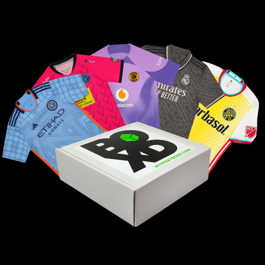 Men's Football Shirt Bulk Box | 5 Shirts Gift Bundle – Mystery BOXD