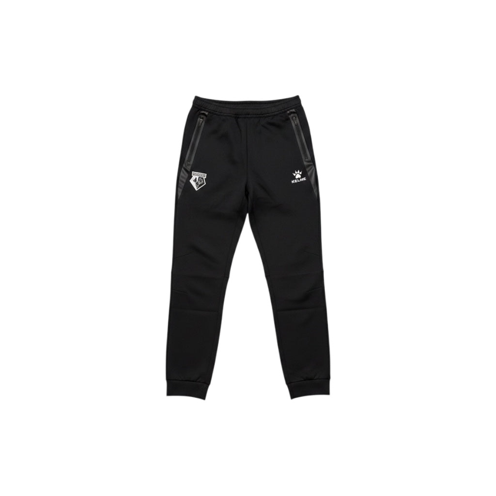 Watford Travel Black Track Pants front